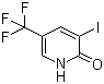 3-IODO-5-(TRIFLUOROMETHYL)PYRIDIN-2(1H)-ONE  CAS NO.300851-88-1